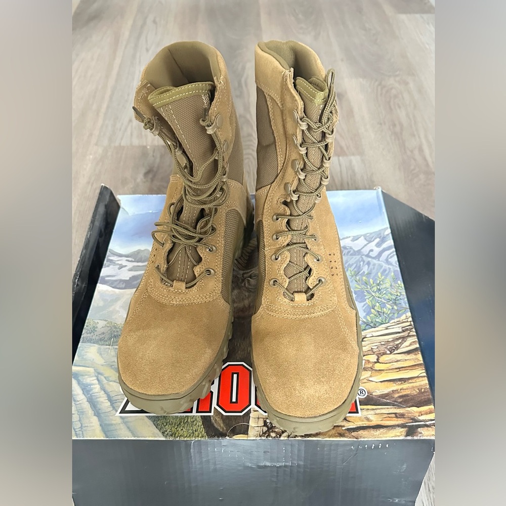 Rocky Light Brown Combat Boots NWOT